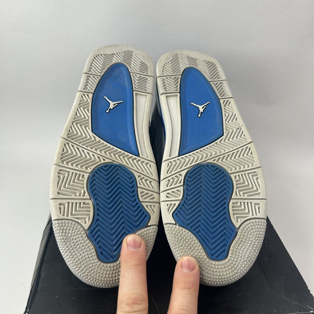 Nike Shoes Air Jordan 4 Retro GS “Military Blue” 2024 - Picture 7 of 10